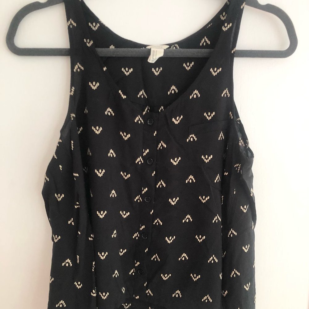 Forever 21 Button Up Tank Top